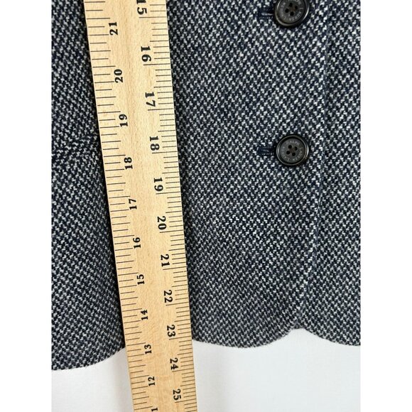 Lauren Ralph Lauren Women's Size 12 Tweed Blazer Jacket Virgin Wool Blend - Picture 4 of 11